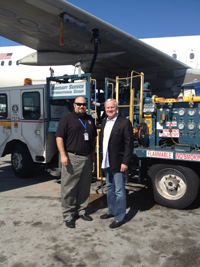 ASIG GM and Keith at SFO